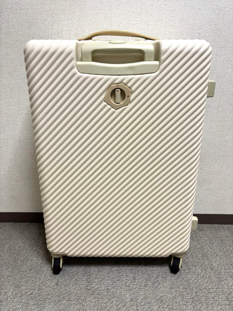 ACE HaNT mine スーツケース ハントマイン アイボリー 75L