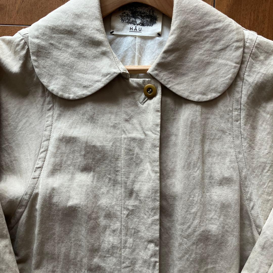 クラスカ　HAU ラウンドカラー　コート