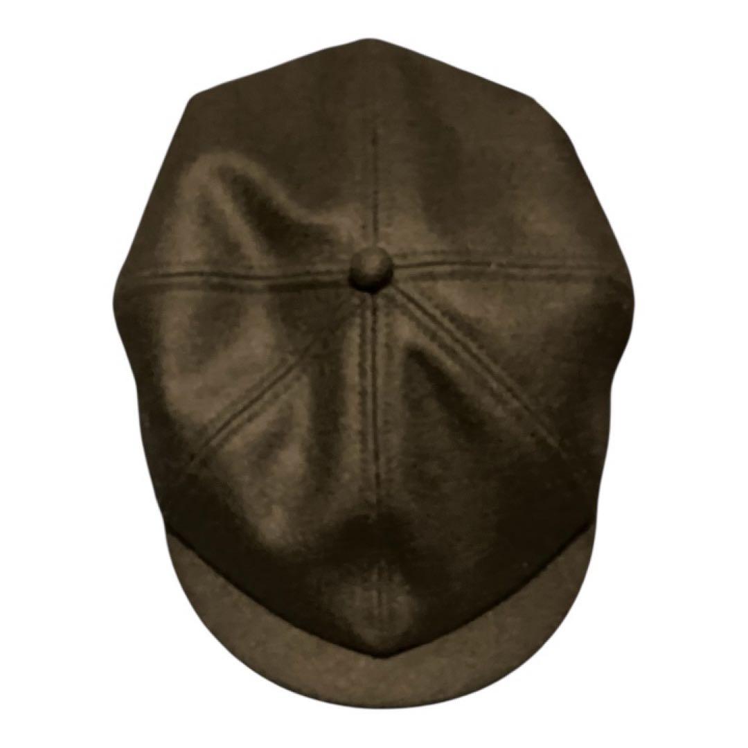 H.W. DOG & CO. ブラックキャスケット サイズ40