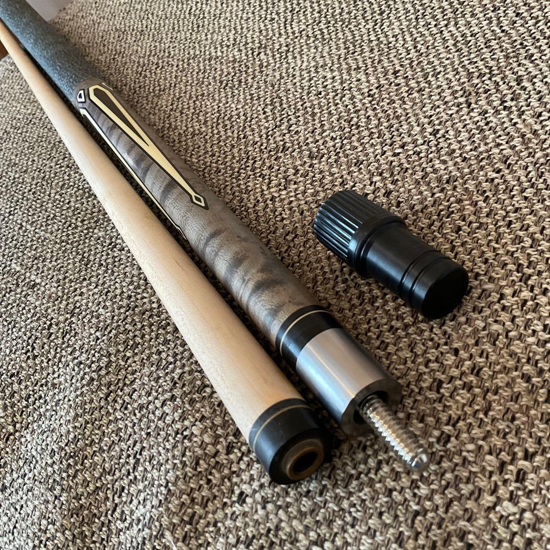 m*i様 ビリヤード　マリ キュー　Mali cue　インレイ　浮ハギ　4剣　1