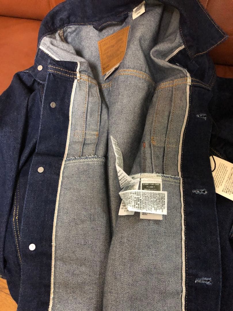 【試着のみ美品】リーバイス　タイプI  トラッカージャケット　セルビッジ　S