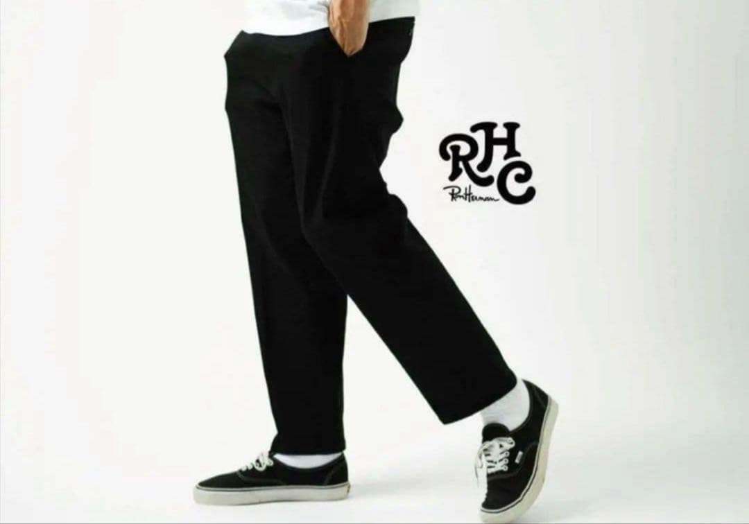 RHC ロンハーマン × Dickies ストレッチコットンワイドパンツ W34