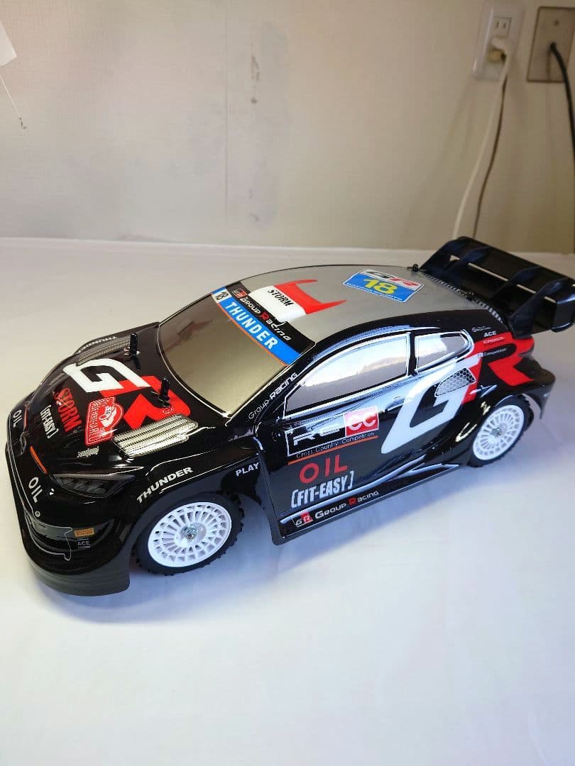 タミヤ TG10 トヨタTOYOTA GRヤリスWRCカー 送受信機付 即走行可