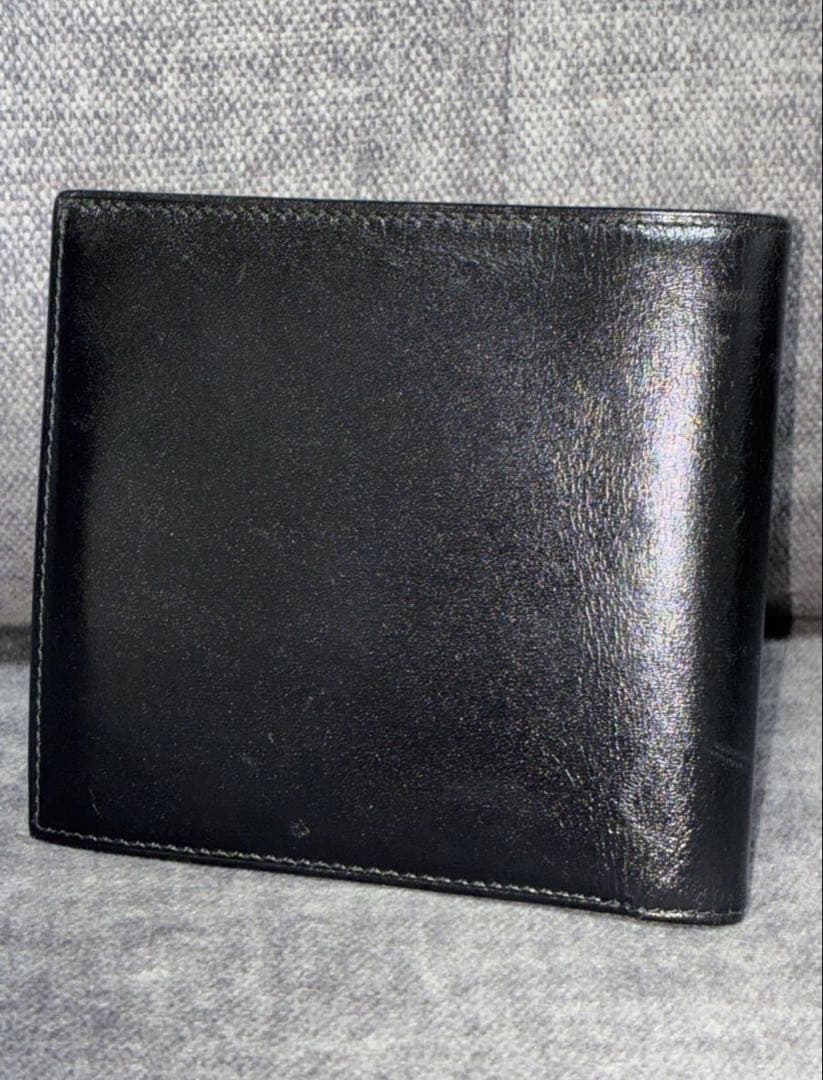 Cartier カルティエ パシャ レザー 二つ折り 財布 ブラック #s17