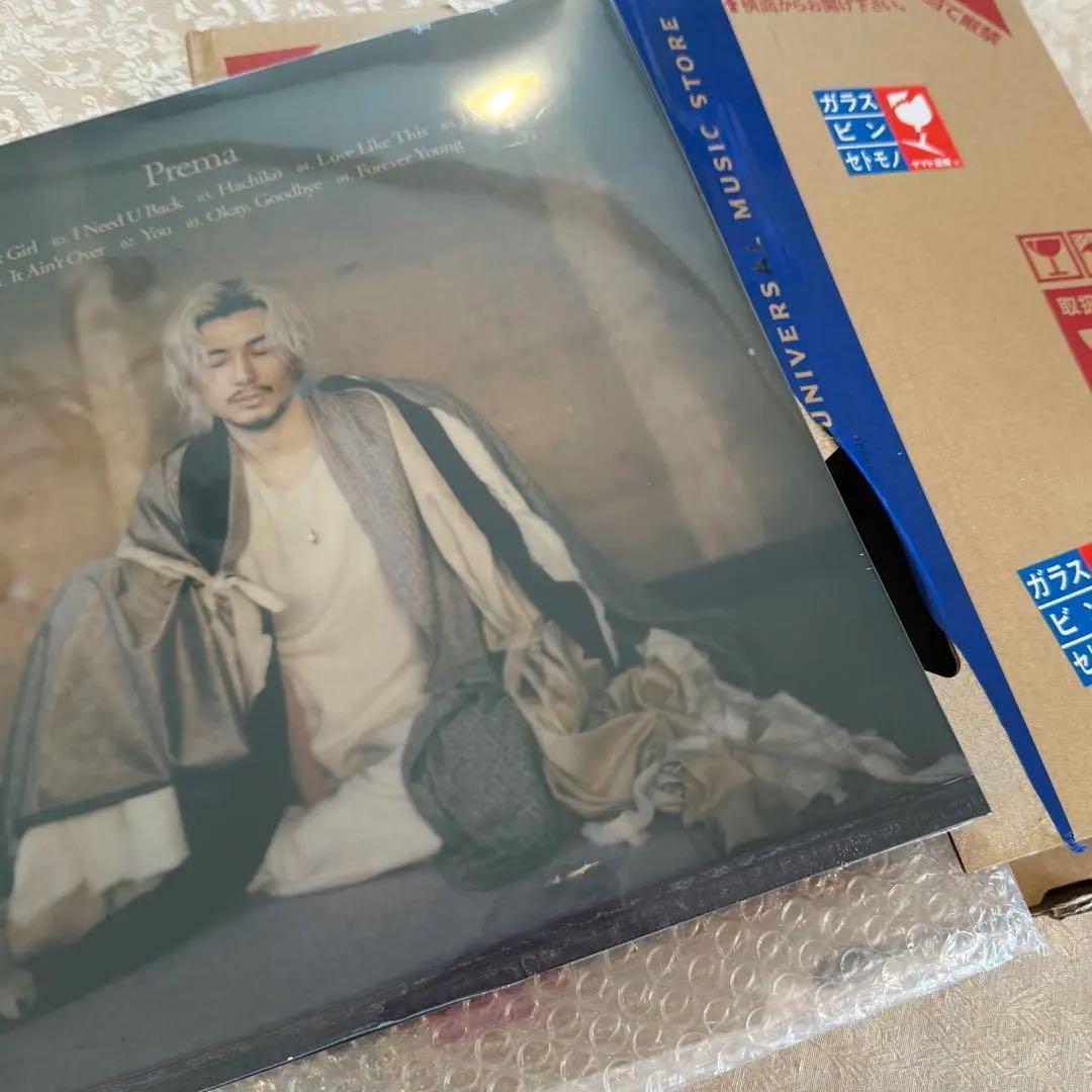 新品未開封　藤井風 Prema レコード Vynil LP 国内盤　シリアル有