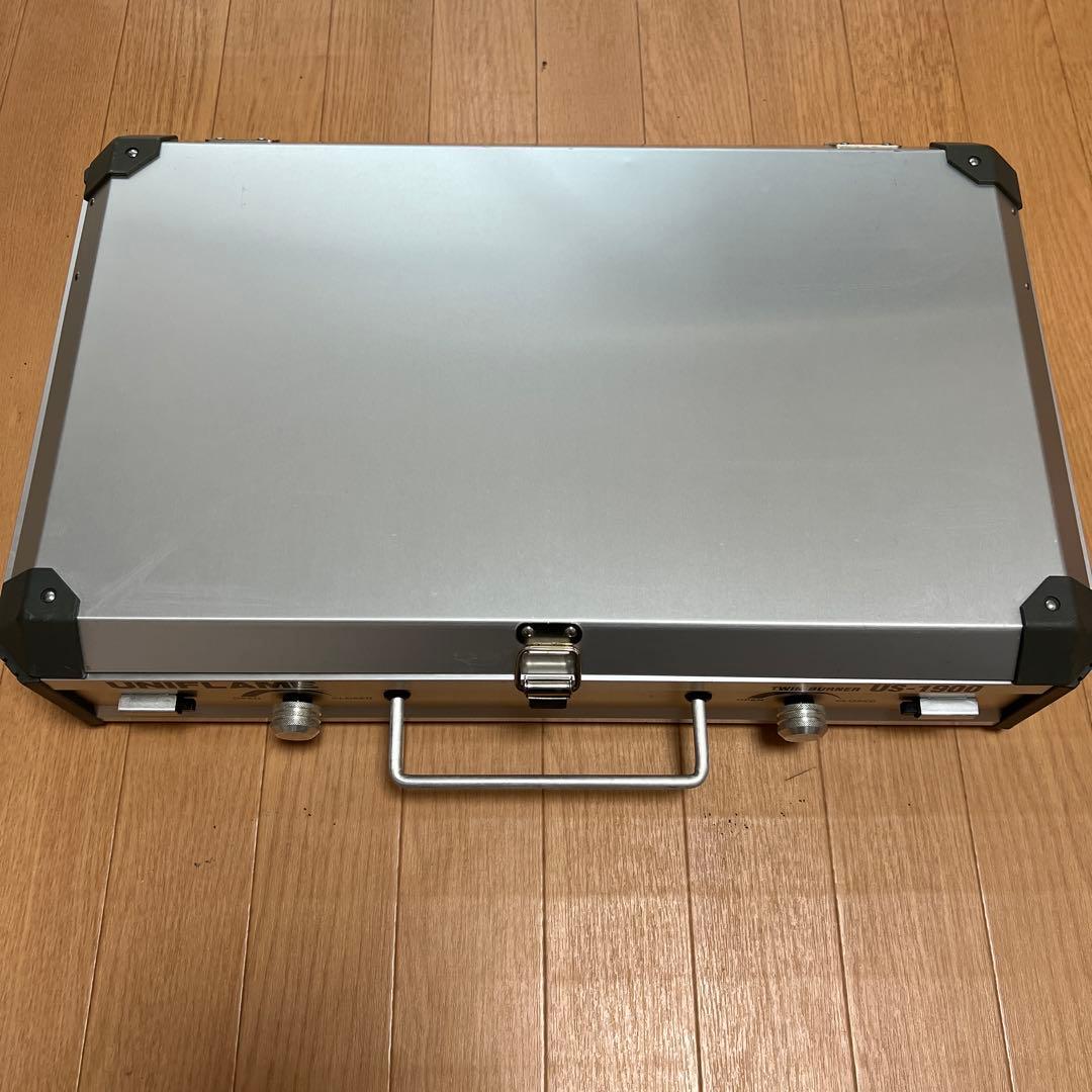 UNIFLAME ツーバーナーコンロ US-1900スタンド&専用バッグセット
