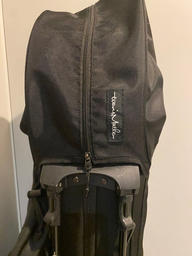 トラヴィスマシュー　ブラック キャディバッグ　美品　トラビスマシュー