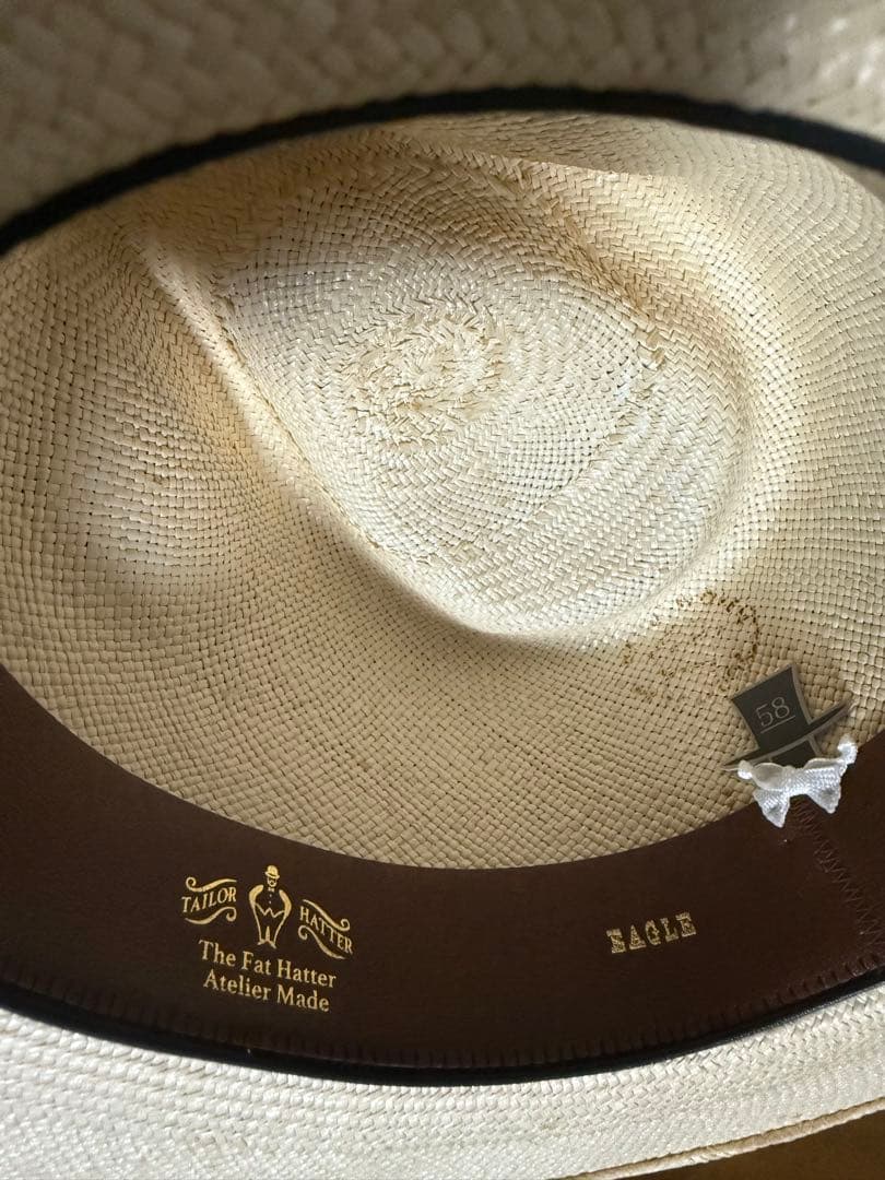 THE FAT HATTER パナマハットstetson h.w.dog