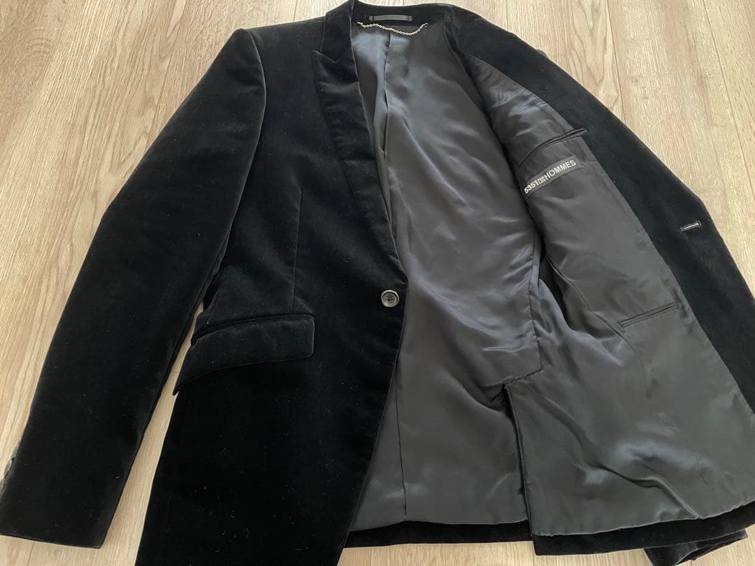 【美品】5351プールオム ベロアスーツ セットアップ サイズ1