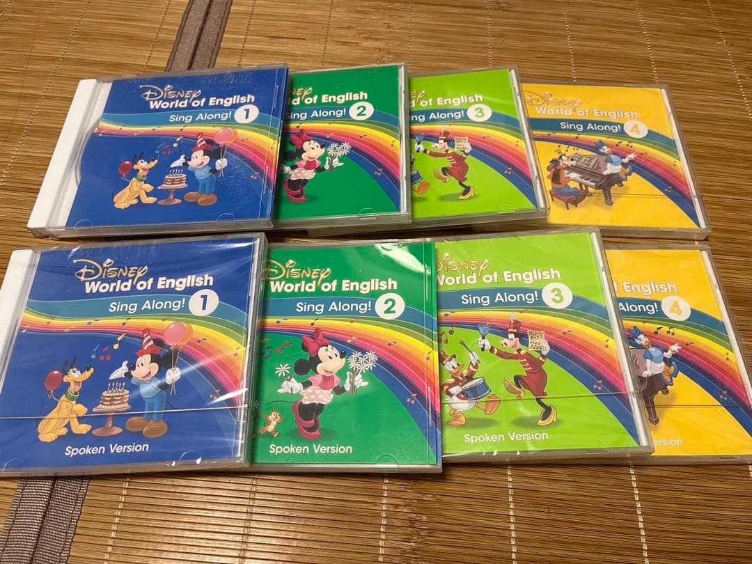 Disney World of English Sing Along12巻セット