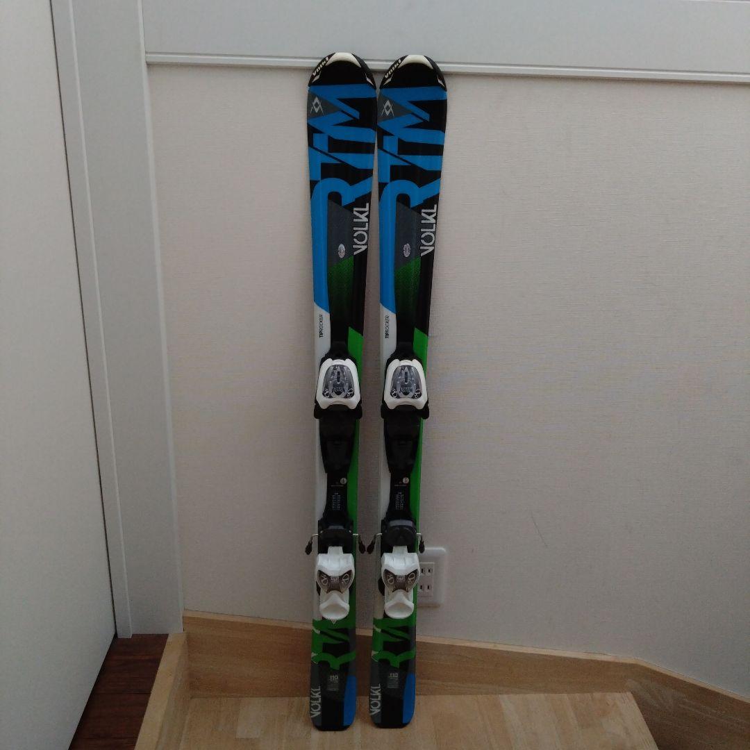 フォルクル　RTM　110　ＶＯＬＫＬ　子供用　スキー板　ストック　セット