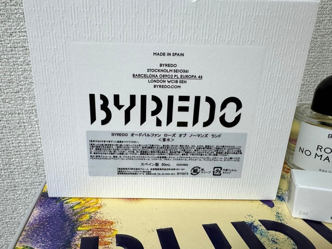 BYREDO バイレード　ローズ オブ ノーマンズ ランド　ジプシーウォーター