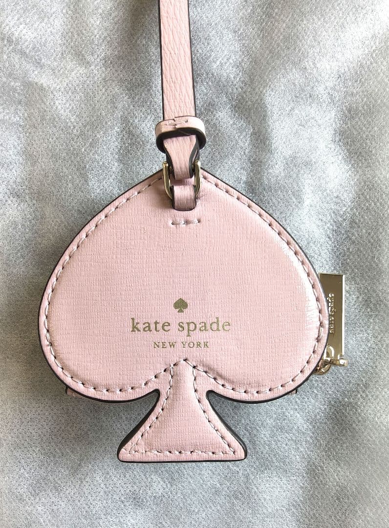 ケイトスペード 3D バッグチャーム ケース 小物入れ ピンク