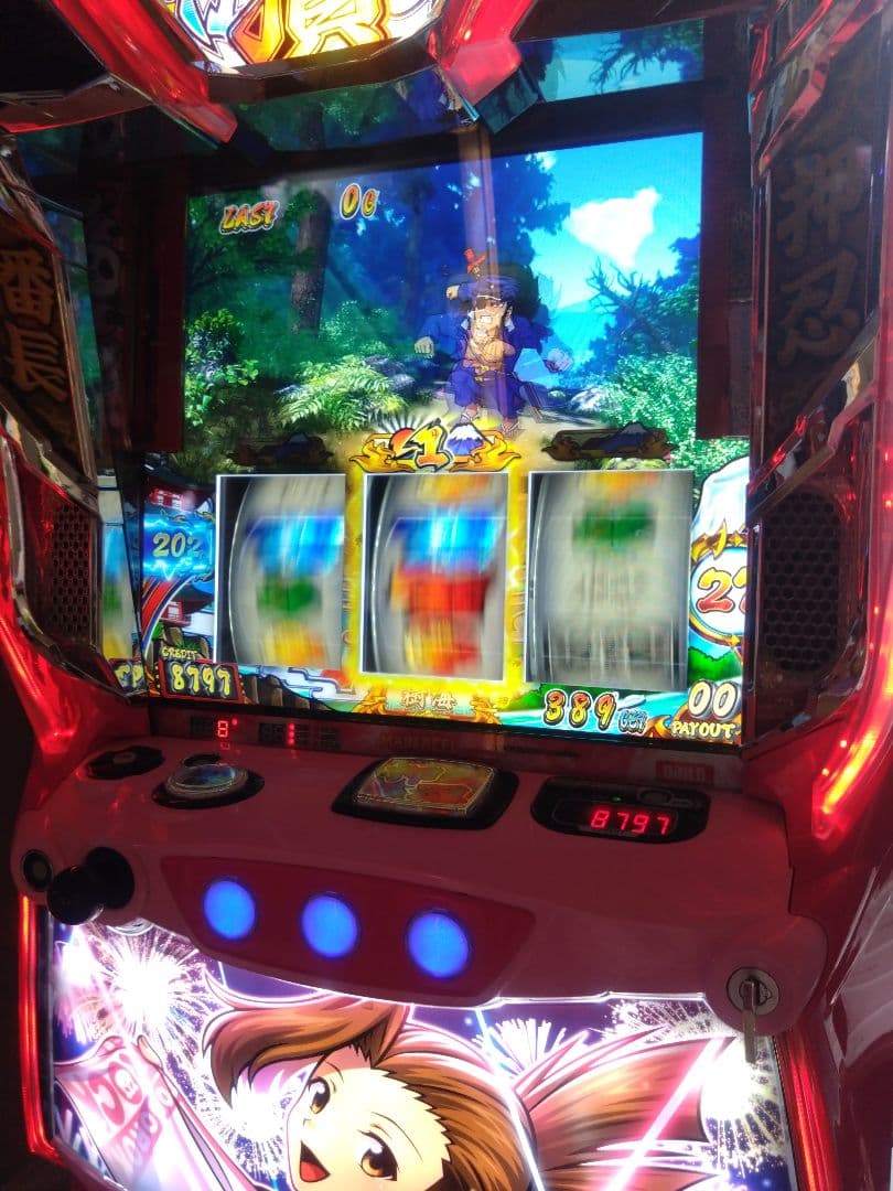 美品 札幌 近郊 引取限定 番長4 操パネル スロット