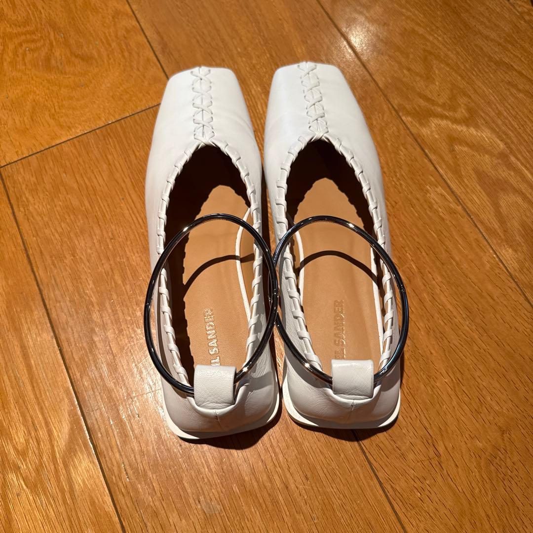 【値下げしました】jil sander (ジルサンダー) バレエシューズ