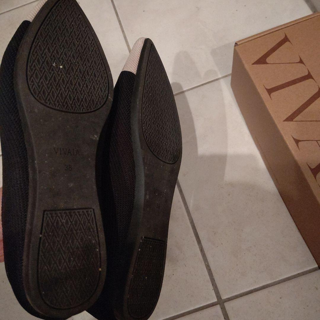 【⋈ribbon-bon⋈】VIVAIA ポインテッドトゥフラットシューズ