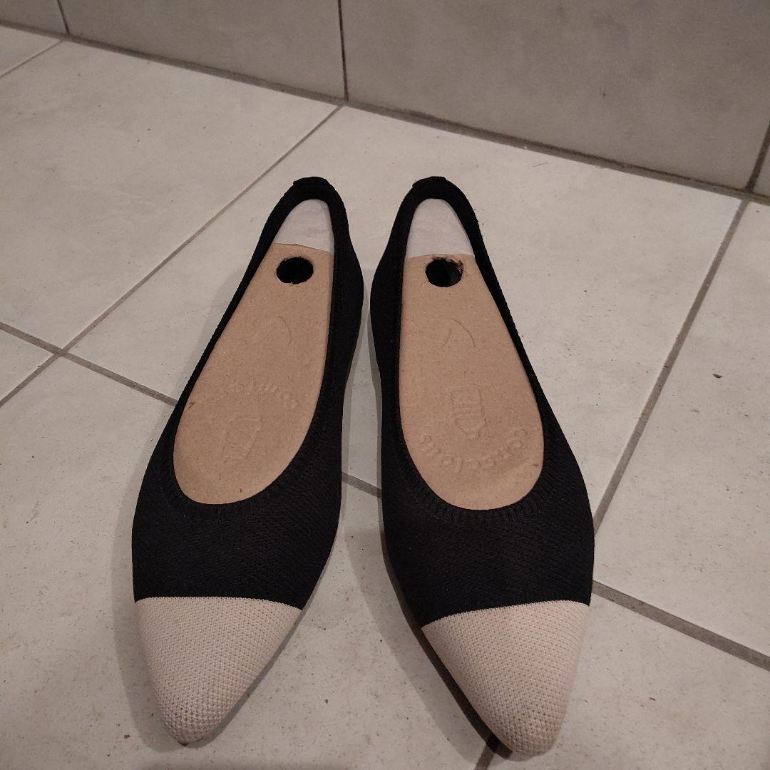 【⋈ribbon-bon⋈】VIVAIA ポインテッドトゥフラットシューズ