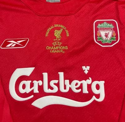 04/05 リバプール ホーム 7番 ルイス・ガルシア 長袖 ユニフォーム