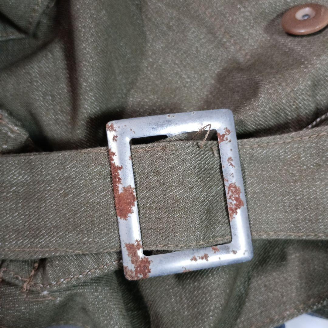 WW2ロット1945年製イギリス軍グリーンデニムジャケット　バトルドレス