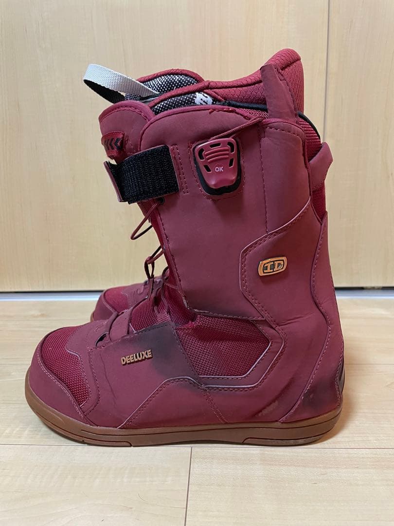 DEELUXE スノーボードブーツ ID5.2 ワインレッド27.5cm