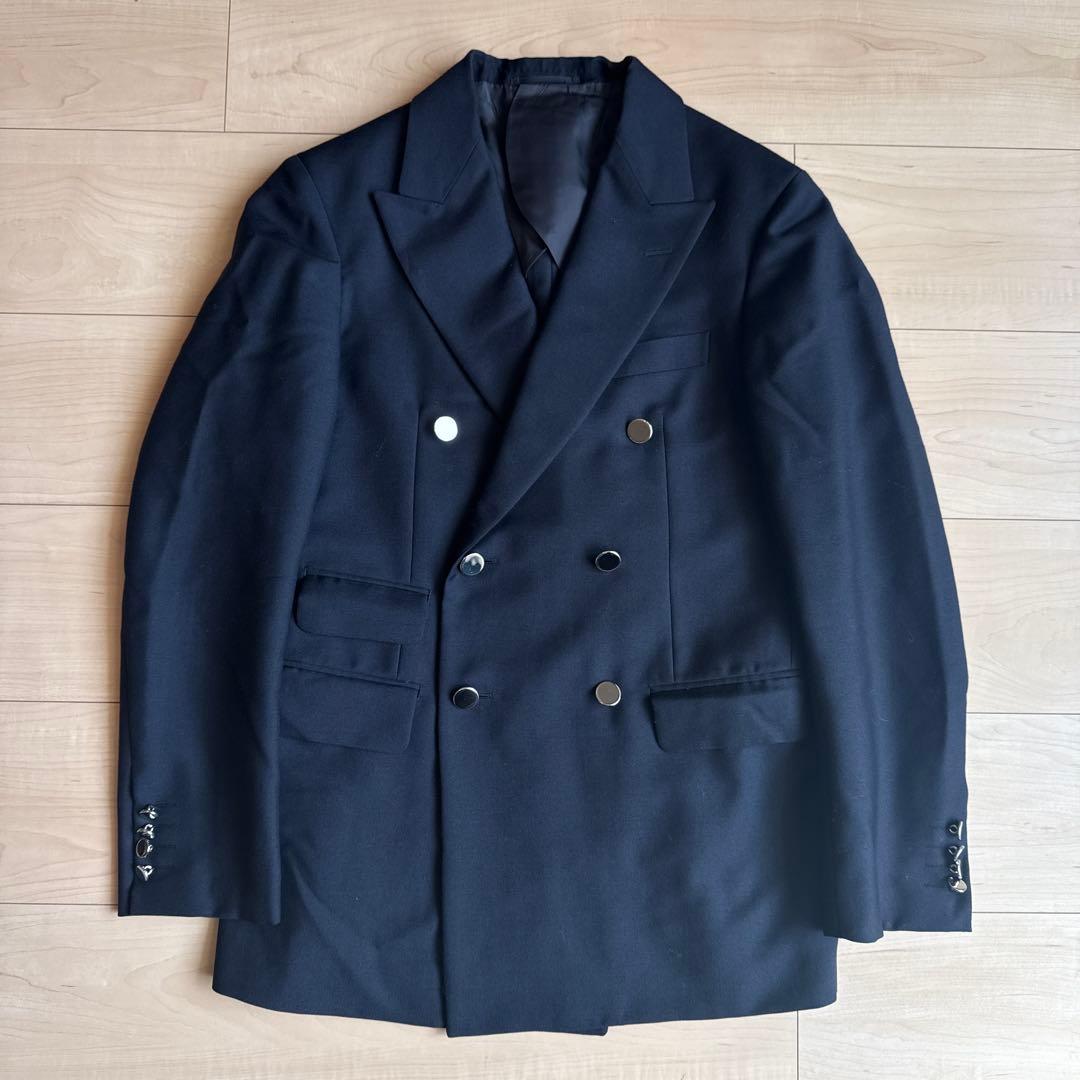ジャケット・アウター SCYE BASICS Mohair Barathea 6B DB Blazer
