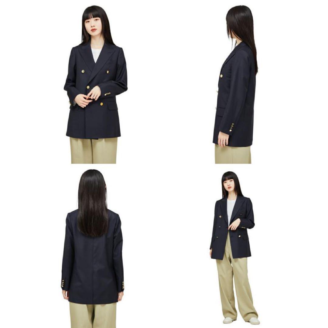 ジャケット・アウター SCYE BASICS Mohair Barathea 6B DB Blazer