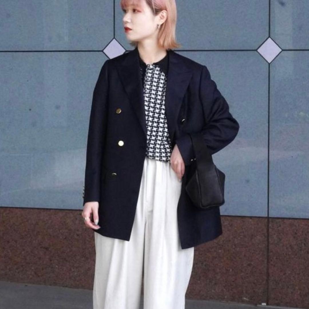 ジャケット・アウター SCYE BASICS Mohair Barathea 6B DB Blazer