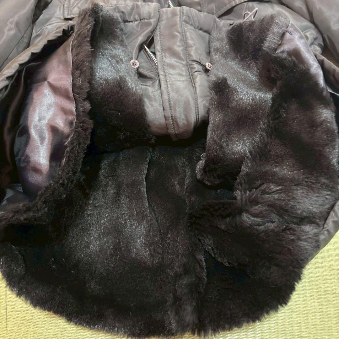 GIANFRANCO FERRE ベルト付きコート 黒 ブラック 42 アウター