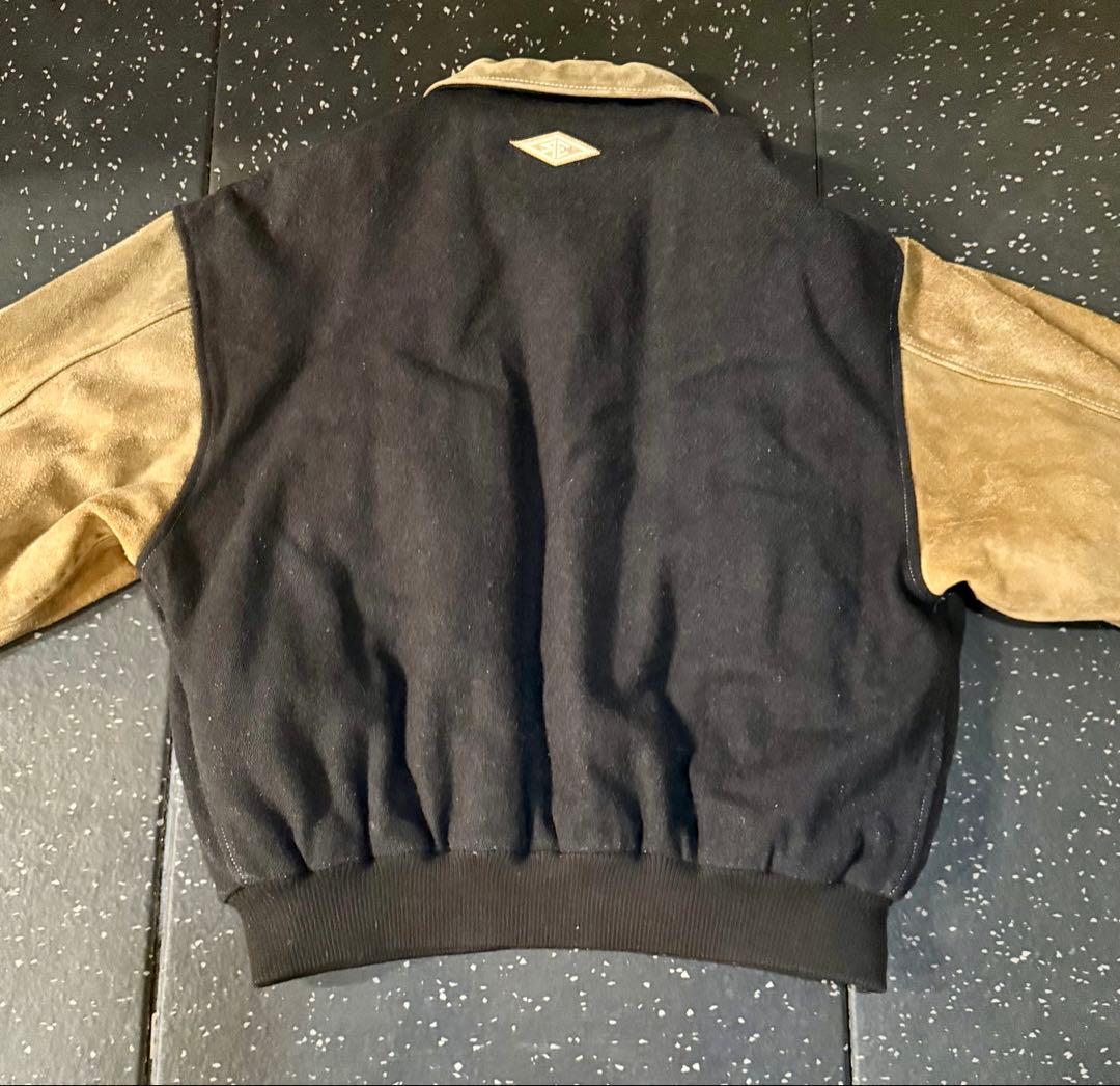 極希少　NBA公式 本革スエード ウール スタジャン