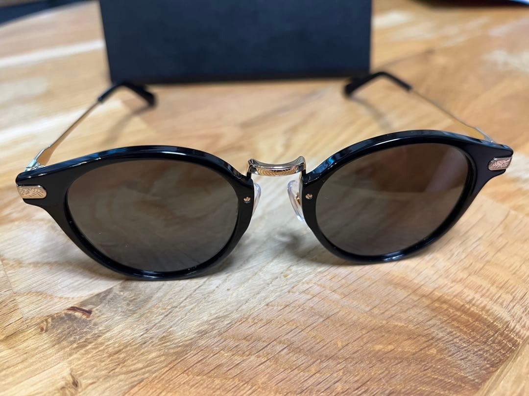 【ayame】 GENERAL ジェネラル サングラス ブラック 黒