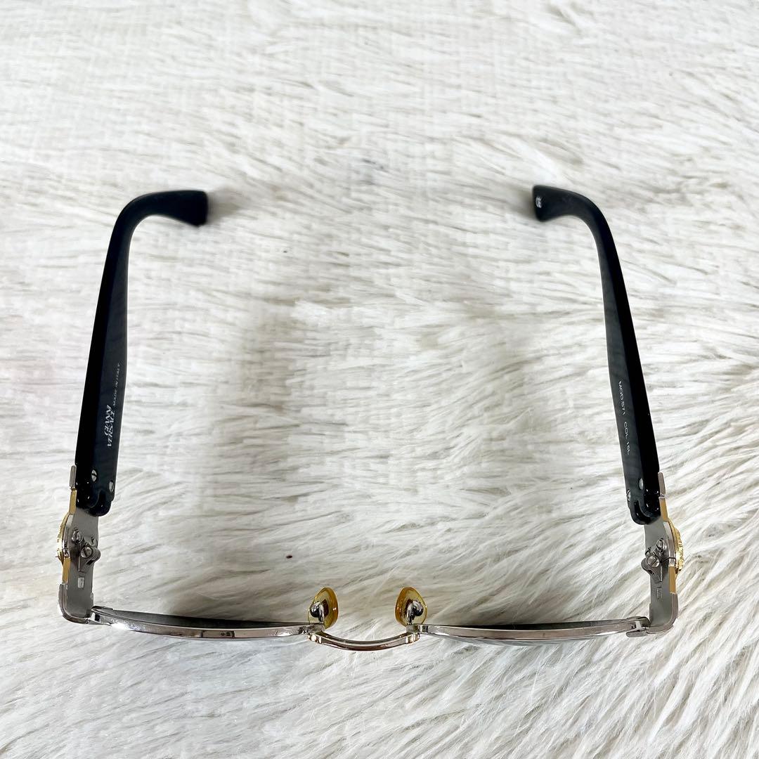 美品　GIANNI VERSACE　MOD.S71　メデューサ　ブラックレンズ