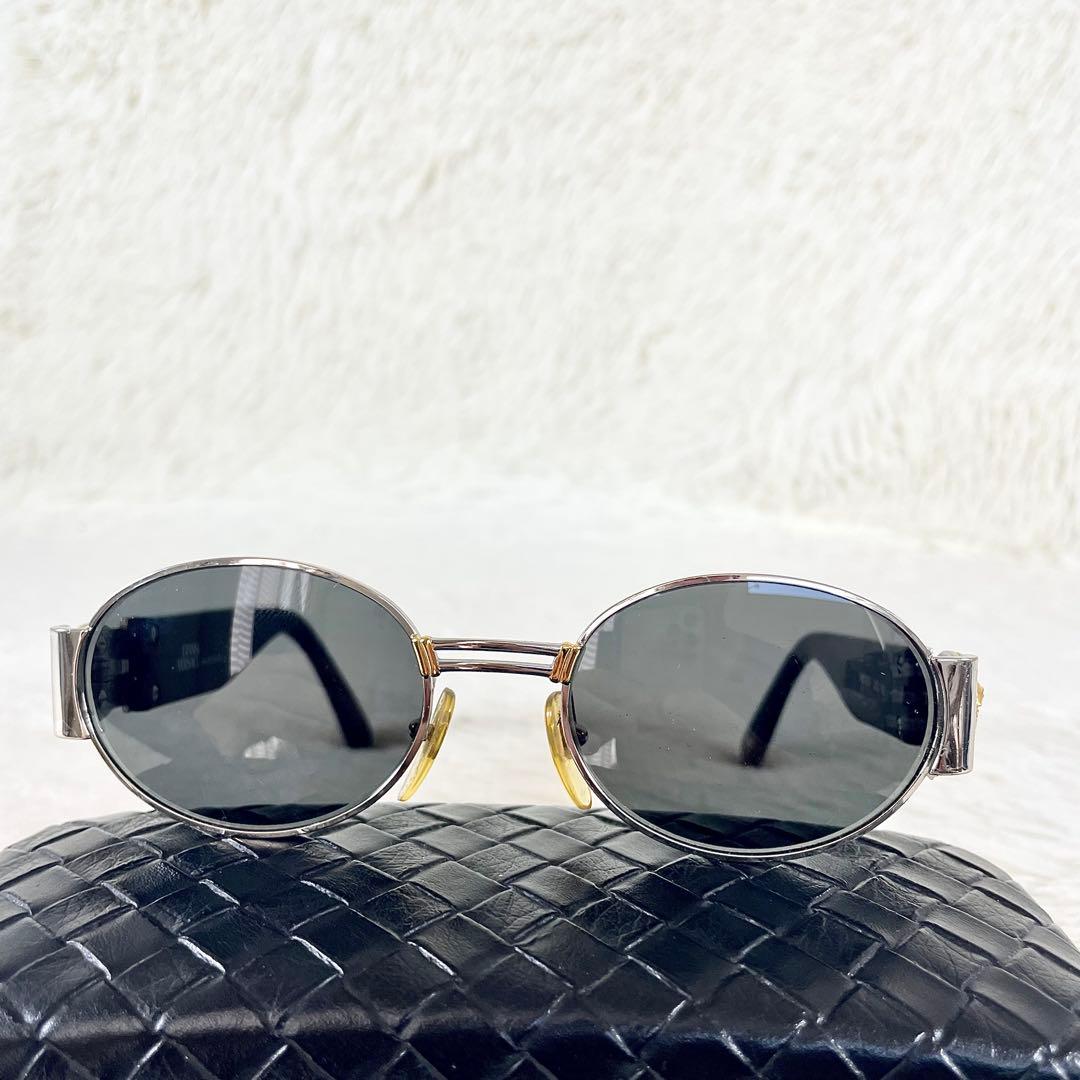 美品　GIANNI VERSACE　MOD.S71　メデューサ　ブラックレンズ