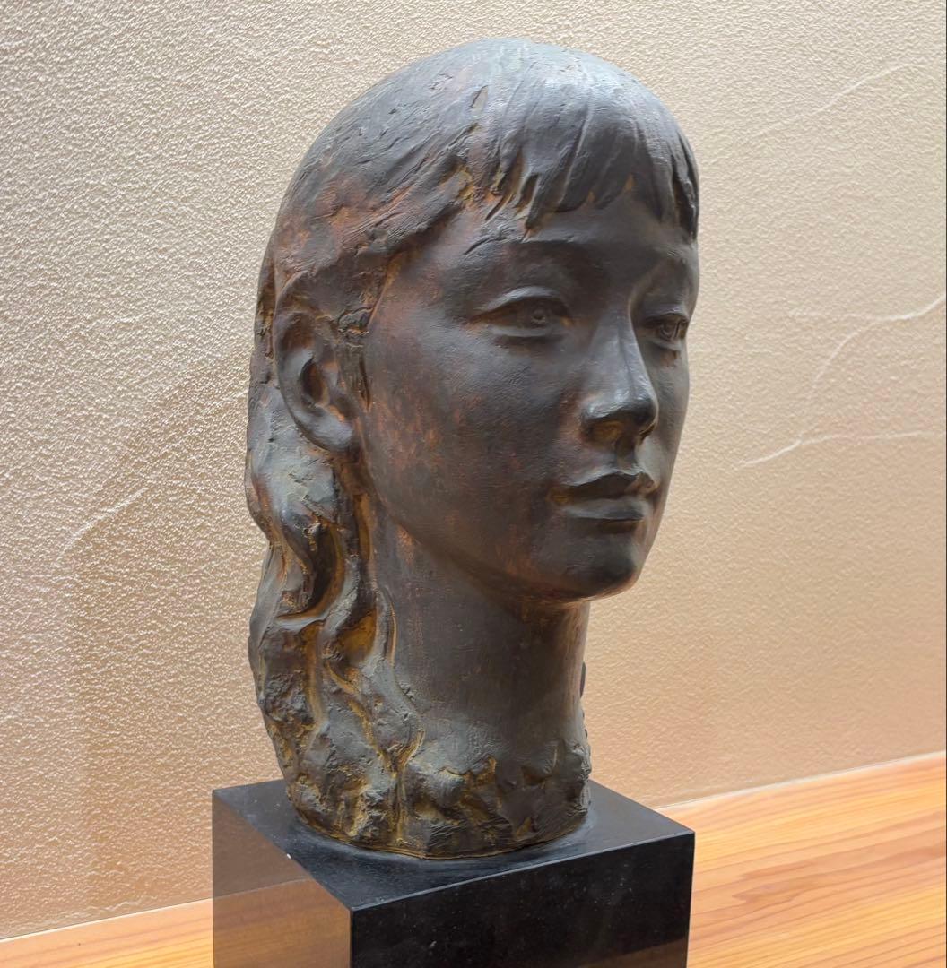 メ*6様 【増山俊春】少女像 ブロンズ像 彫刻 師舟越保武