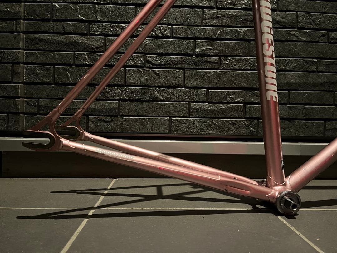 BRIDGESTONE njs フレームセット BB付き ピスト 競輪