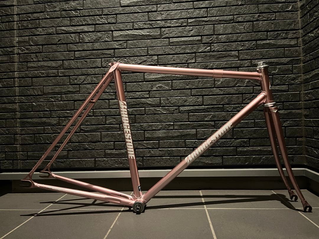 BRIDGESTONE njs フレームセット BB付き ピスト 競輪