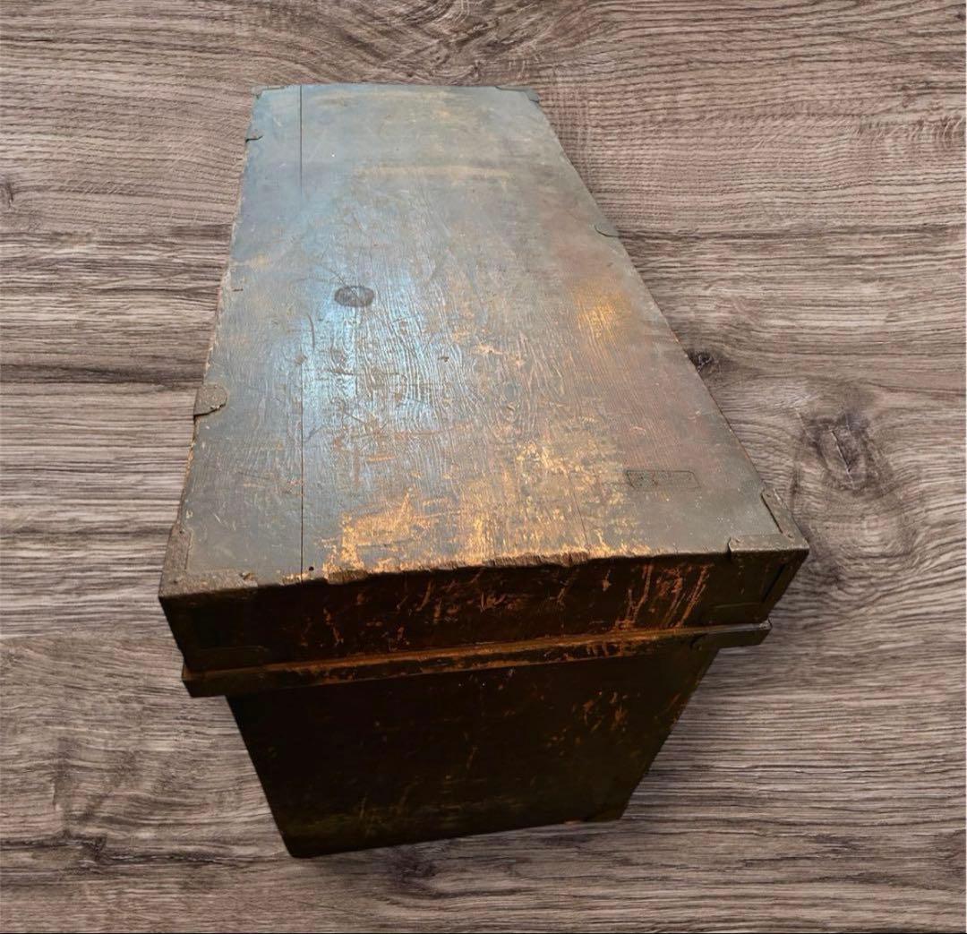 鎧櫃　具足櫃　【松平氏】焼印　長櫃　古美術　箪笥