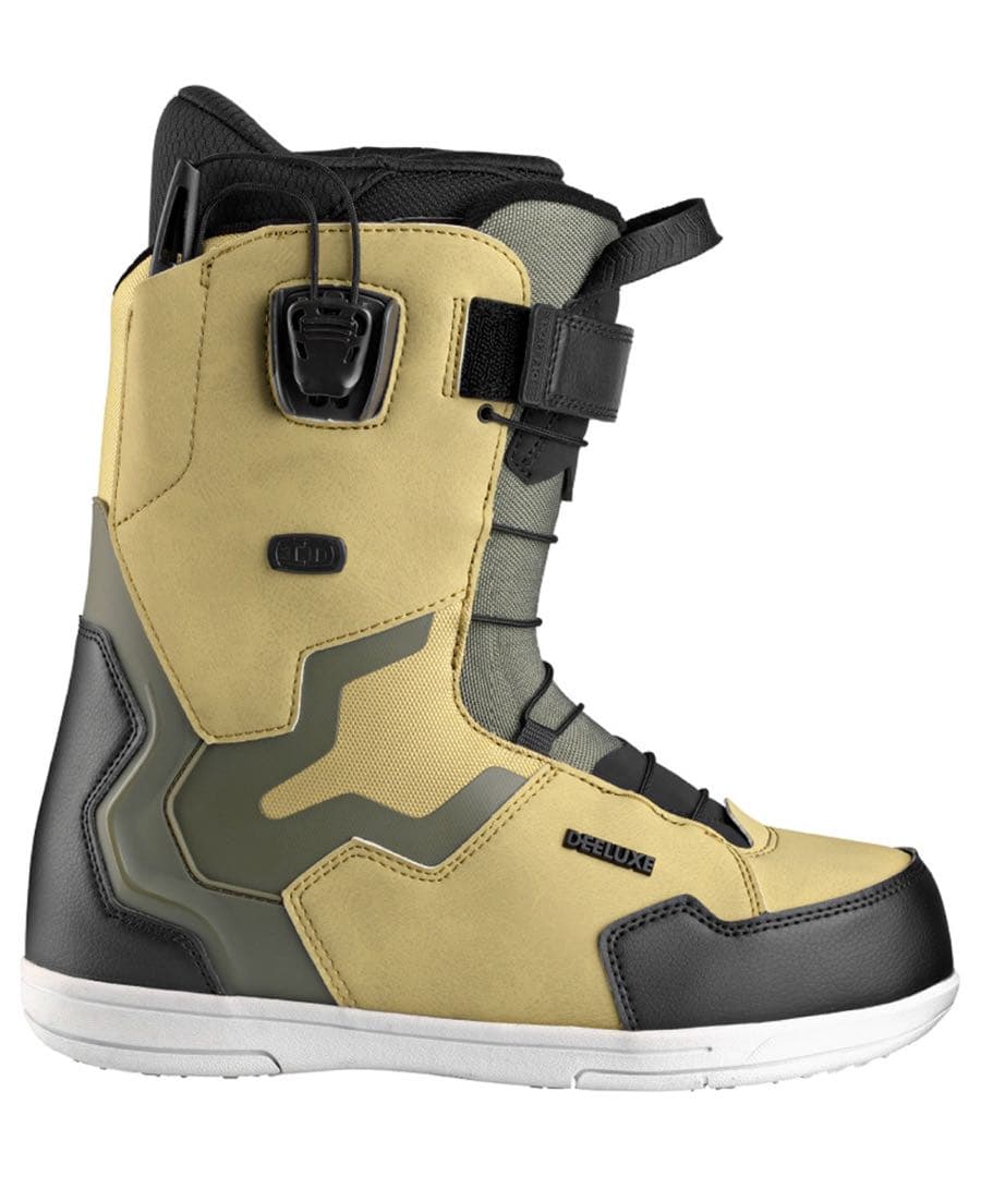スノーボードブーツ(男性用) イエロー/オリーブ