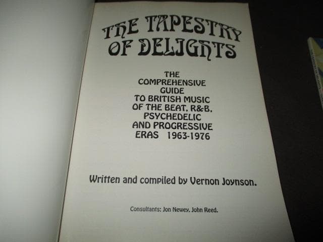 アート・デザイン・音楽 The Tapestry of Delights Vernon Joynson