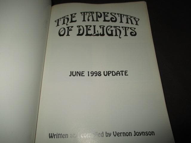 アート・デザイン・音楽 The Tapestry of Delights Vernon Joynson