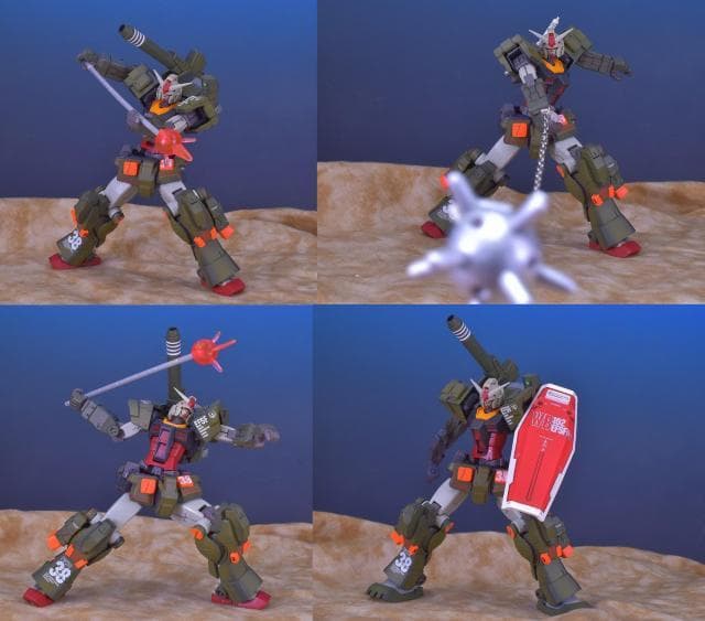 ト*ス様 改造品 スペシャルクリエイティブモデル フルアーマーガンダム(リアルタ