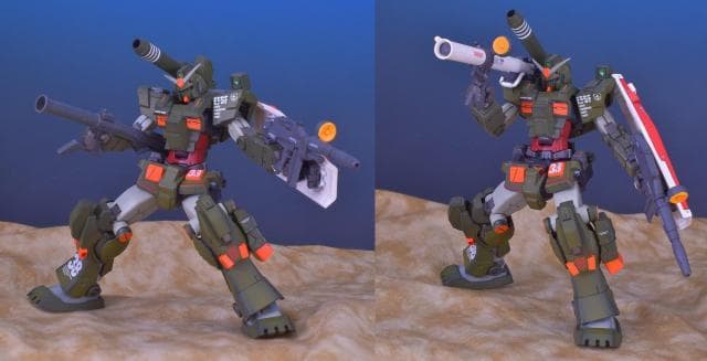 ト*ス様 改造品 スペシャルクリエイティブモデル フルアーマーガンダム(リアルタ