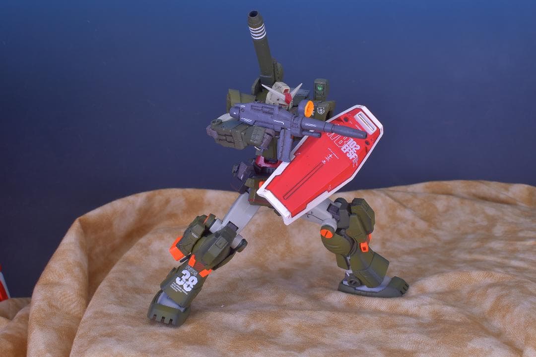 ト*ス様 改造品 スペシャルクリエイティブモデル フルアーマーガンダム(リアルタ