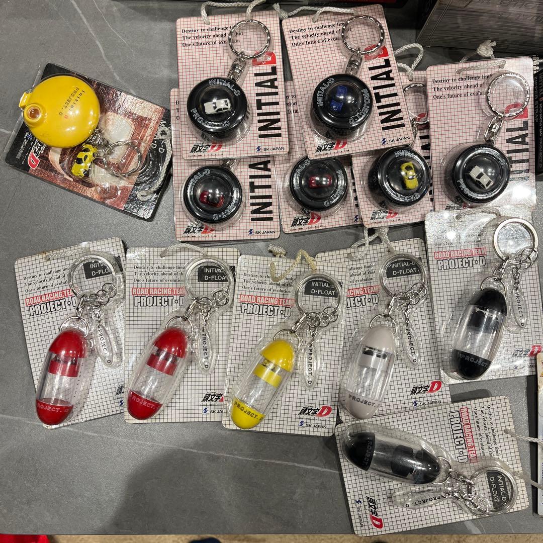 INITIAL D ミニカーとグッズセット　まとめ売り40点