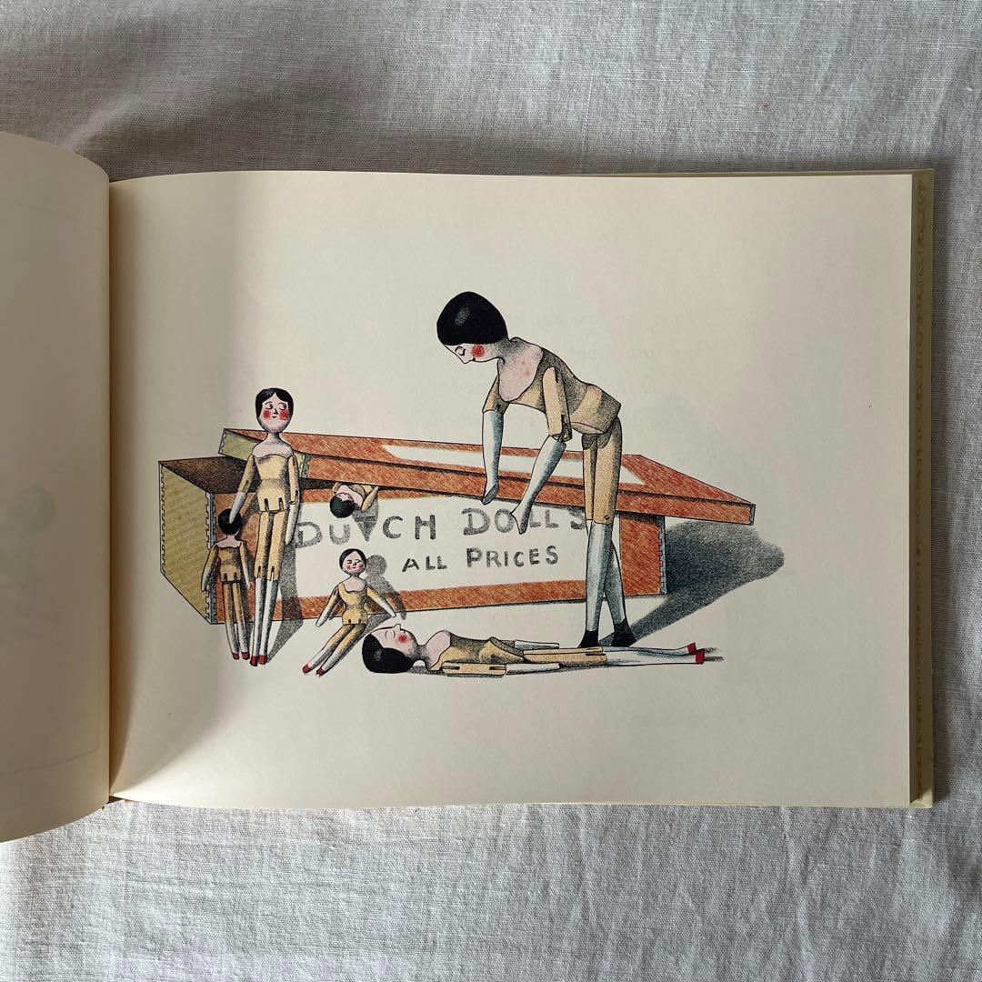 ペグドール　絵本　ゴーリー人形