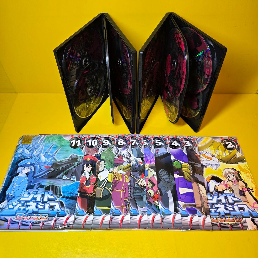 新品ケース交換済み　ゾイドジェネシス DVD全12巻セット
