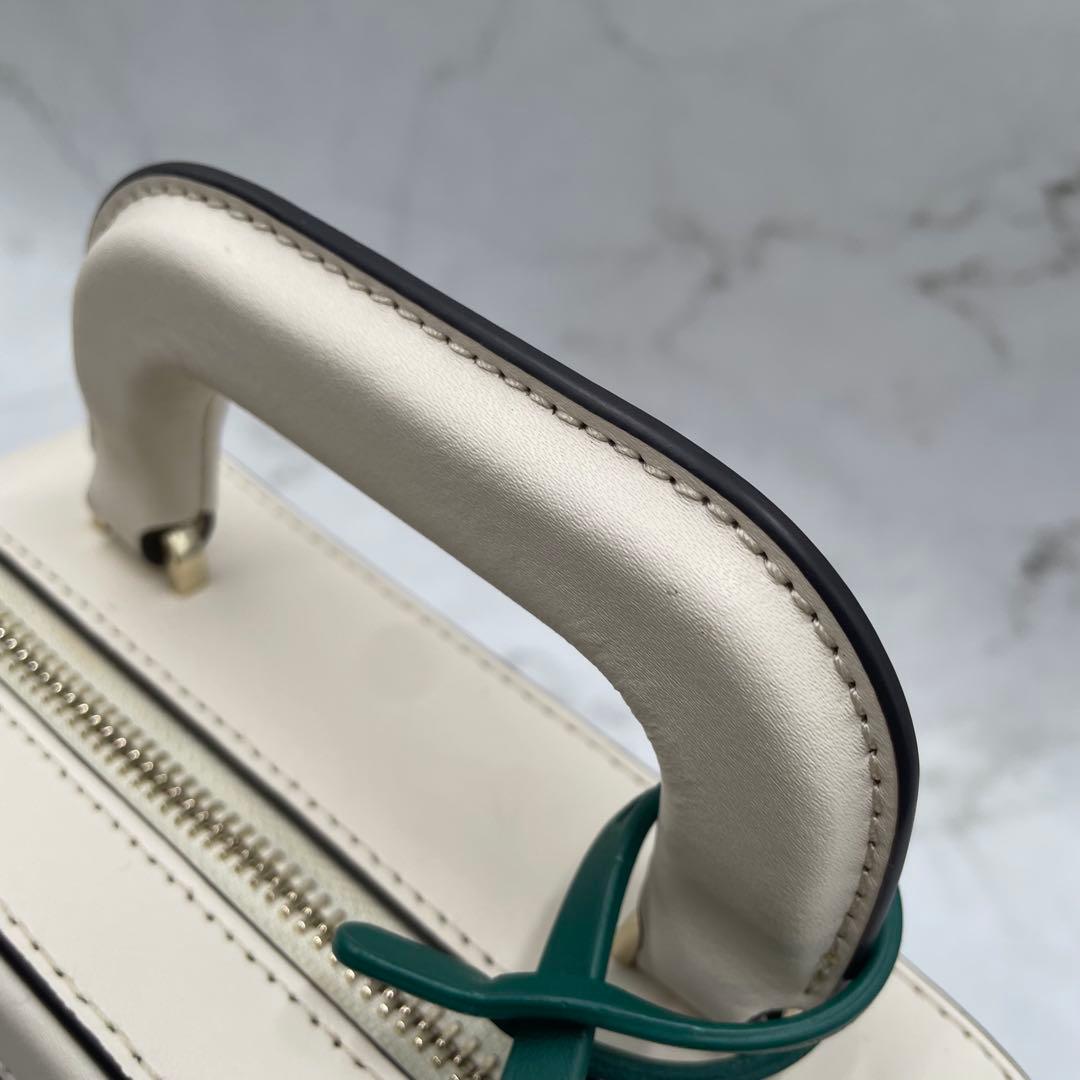 【新品同様】　ケイトスペード かごバッグ 2WAY ショルダーバッグ パイン