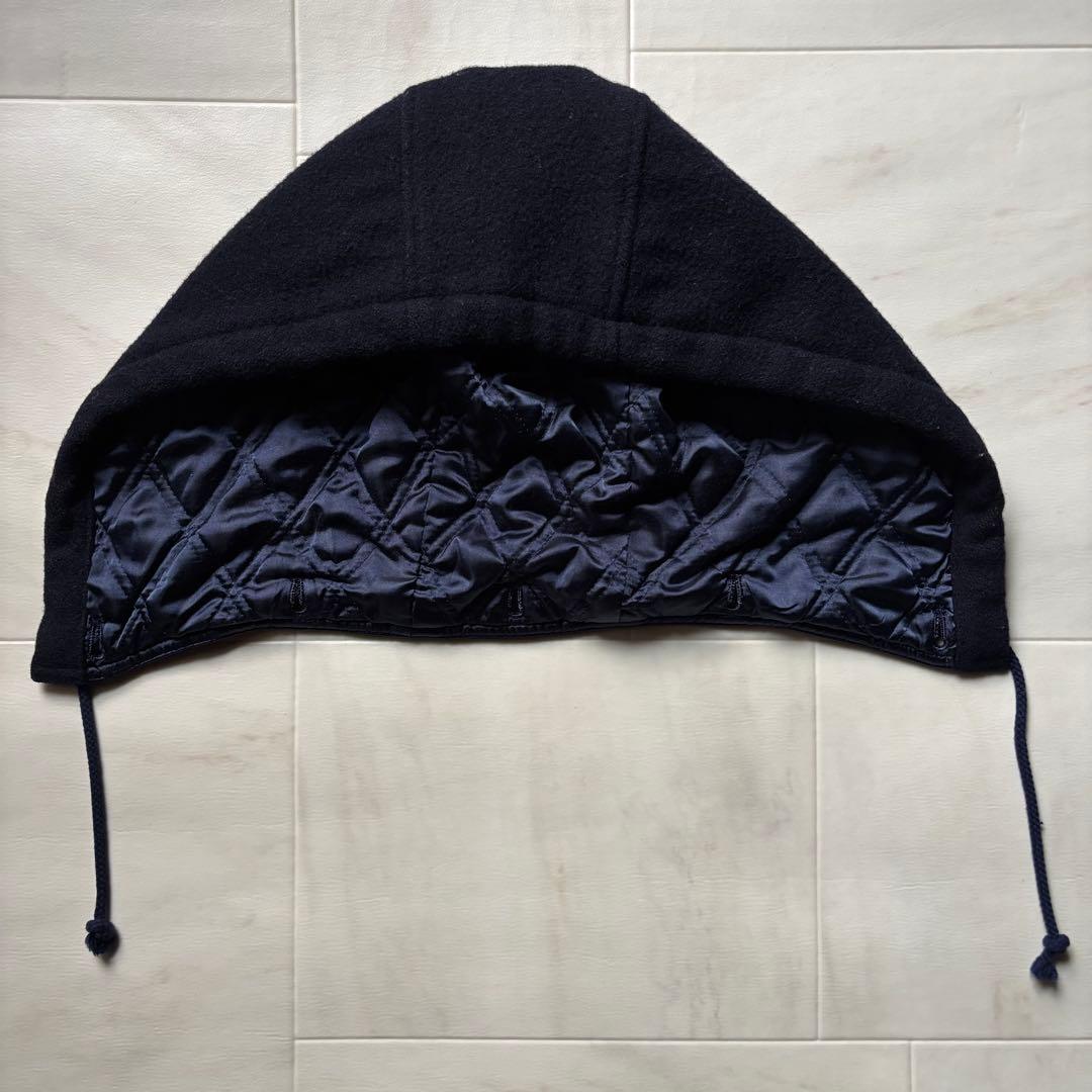 【日本製】 マクベス フーデットメルトンスタジャン 裏地キルティング Lサイズ