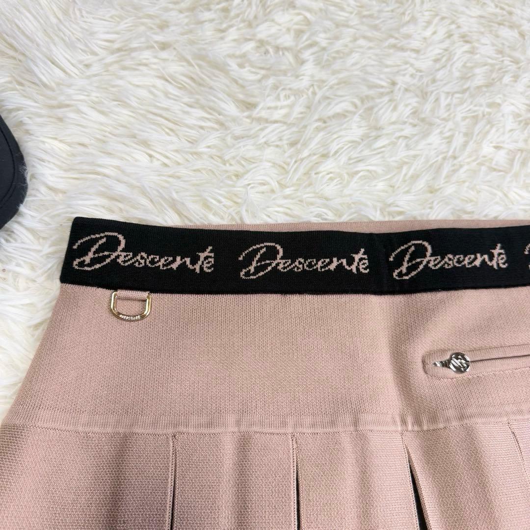 【デサントゴルフリュクス】新品タグ付✨セットアップニット スカート Lサイズ