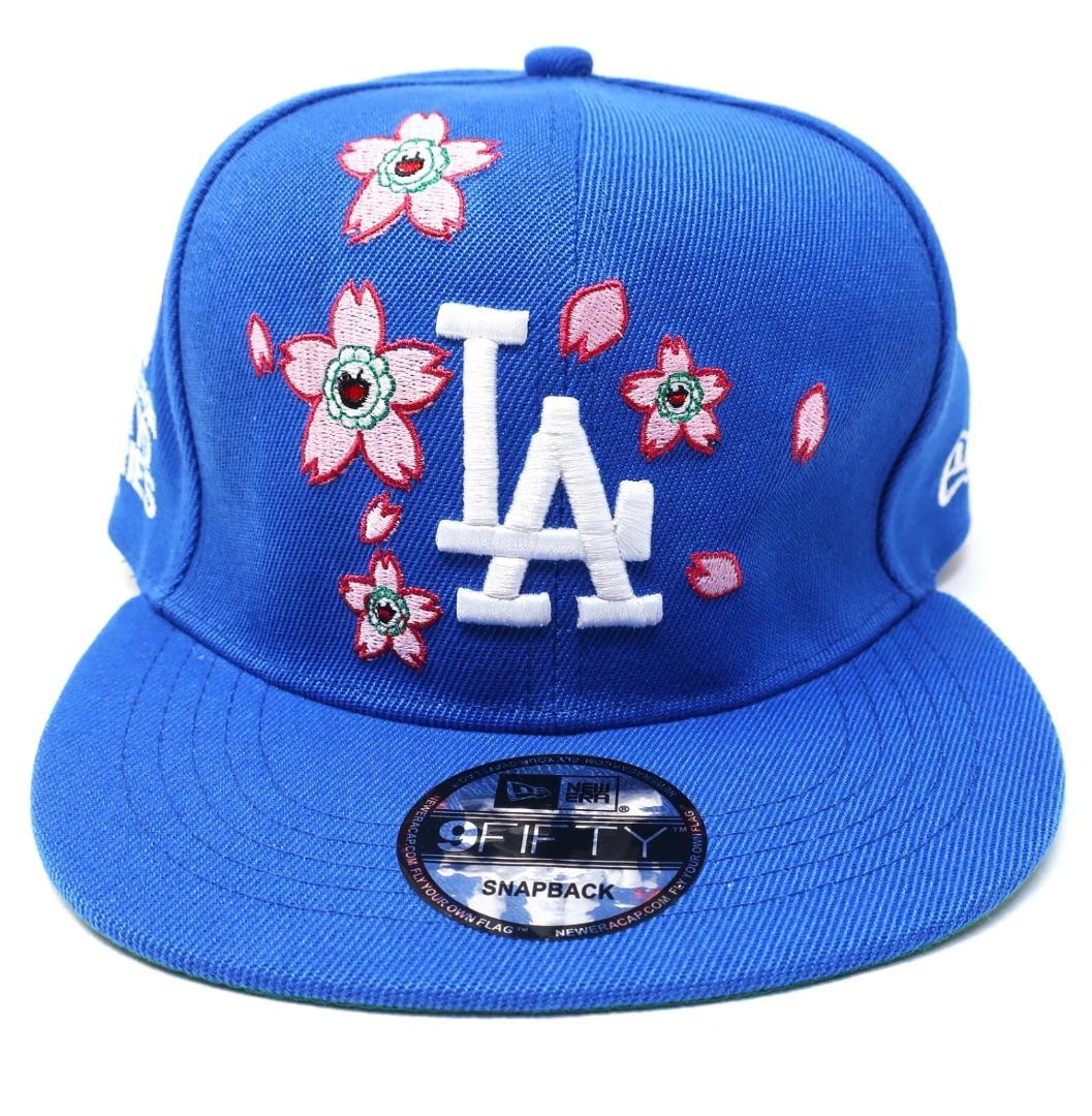 MLB 東京シリーズLAドジャース 9FIFTY スナップバックキャップ ブルー