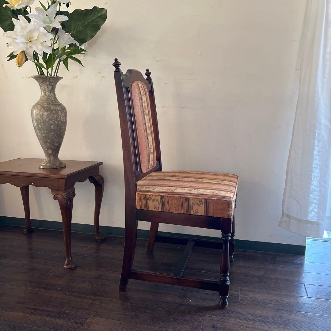 k962r114 カリモク家具 ヴィンテージ感あふれる美しいダイニングチェア